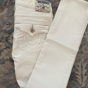 White jeans